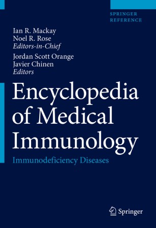 Encyclopedia of medical immunology : immunodeficiency diseases image