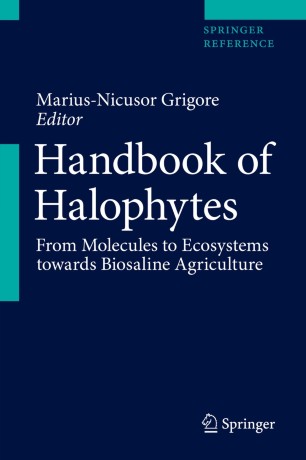 Handbook of Halophytes : From Molecules to Ecosystems towards Biosaline Agriculture image