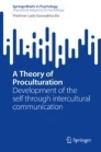 A Theory of Proculturation : Development of the self through intercultural communication image