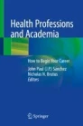 Health Professions and Academia : How to Begin Your Career image