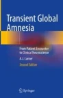 Transient Global Amnesia : From Patient Encounter to Clinical Neuroscience圖片