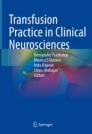 Transfusion Practice in Clinical Neurosciences image