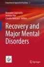 Recovery and Major Mental Disorders image