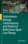 Evolutionary biology: contemporary and historical reflections upon core theory圖片