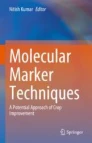 Molecular marker techniques : a potential approach of crop improvement image