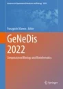 Genedis 2022 : computational biology and bioinformatics image