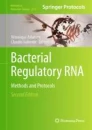 Bacterial regulatory RNA : methods and protocols image