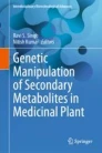 Genetic manipulation of secondary metabolites in medicinal plant image