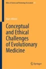 Conceptual and ethical challenges of evolutionary medicine image