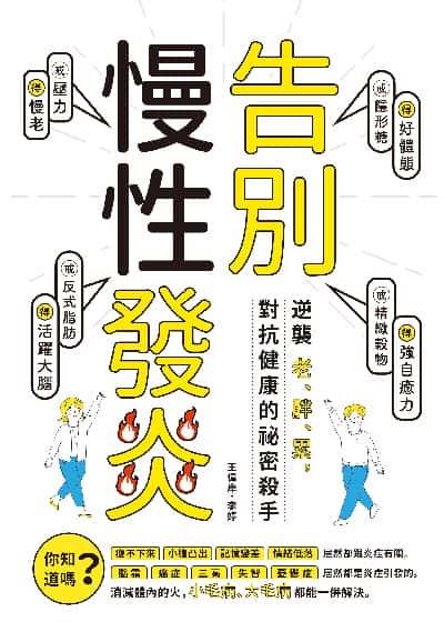告別慢性發炎:逆襲老、胖、累, 對抗健康的祕密殺手 image