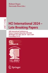 HCI International 2024 – Late Breaking Papers image