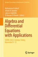 Algebra and differential equations with applications image