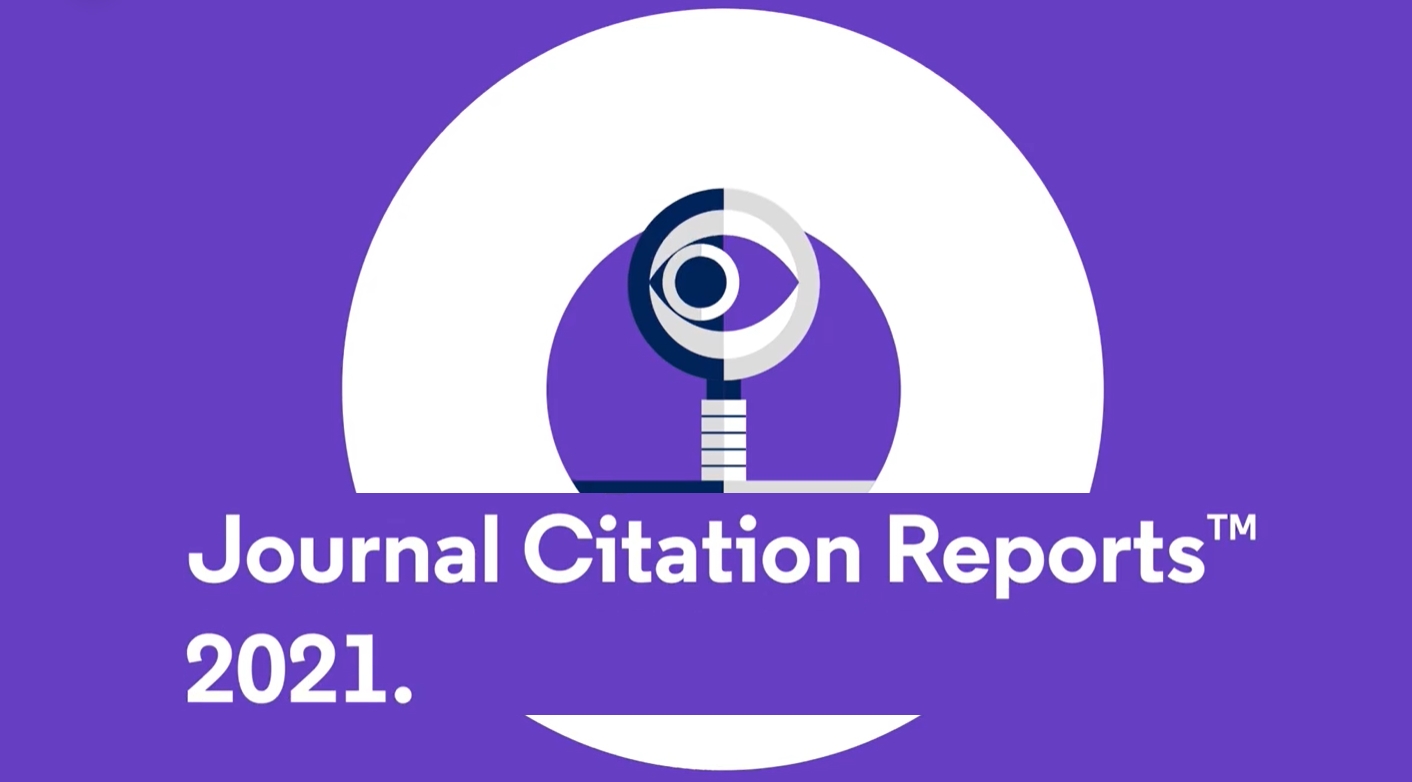 Journal Citation Report (JCR) 2021 Released