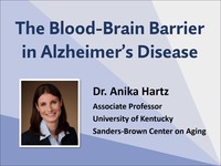 The blood-brain barrier in Alzheimer's disease