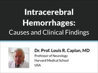 Intracerebral hemorrhages: causes and clinical findings