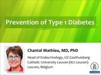 Prevention of type 1 diabetes