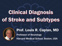 Clinical diagnosis of stroke and subtypes
