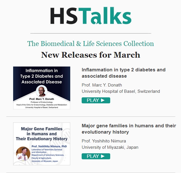 HSTalks New Releases