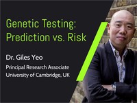 Genetic testing: prediction vs. risk