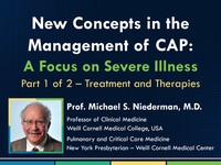 New concepts in the management of CAP: a focus on severe illness - treatment and therapies