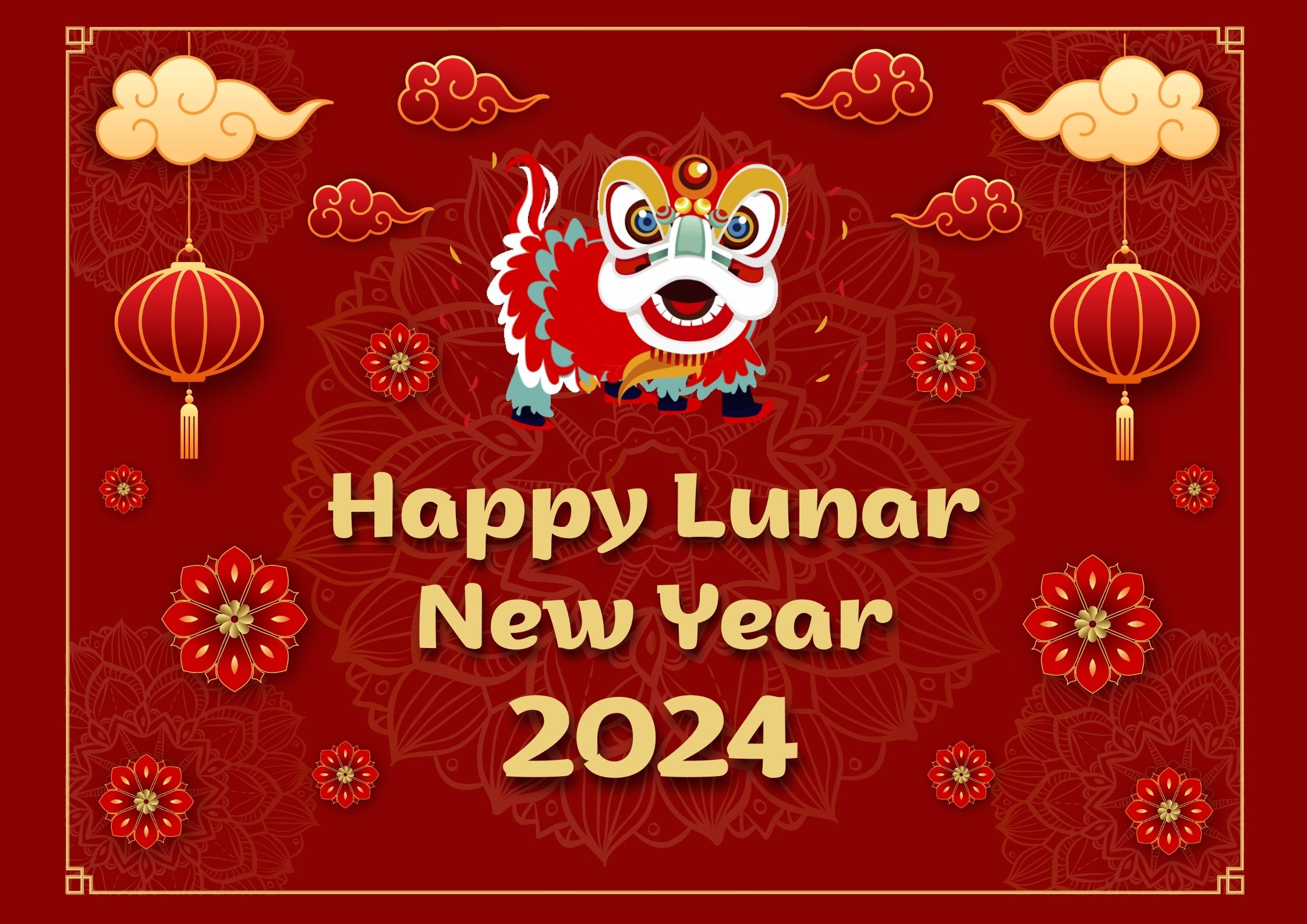 We will be closed from Feb. 8, 2024 to Feb. 14, 2024 for Chinese New Year