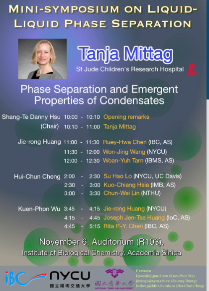 Mini-symposium on Liquid-liquid Phase Separation