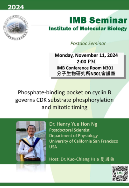 11/11 IMB Seminar