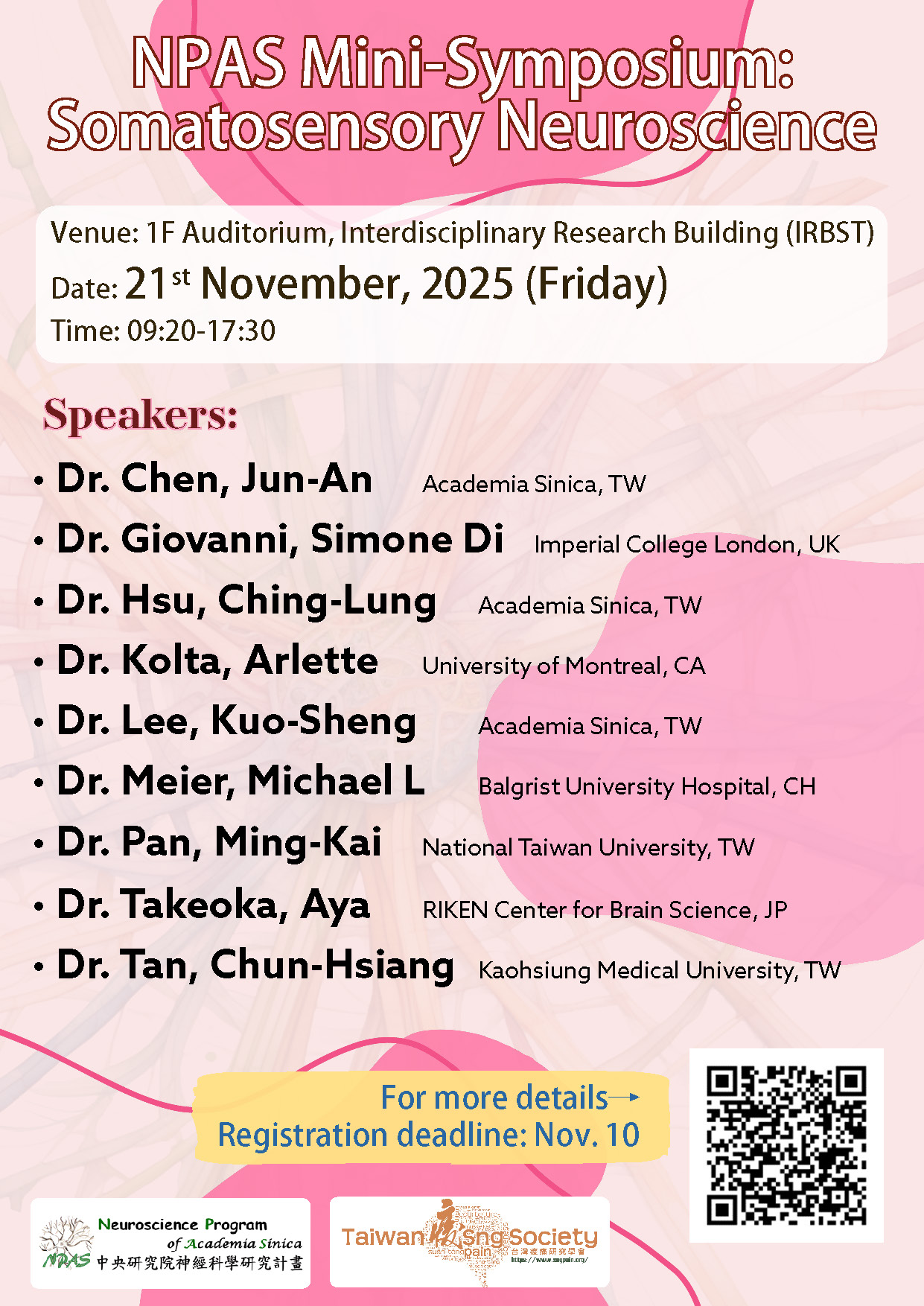 11/20 NPAS Mini-Symposium