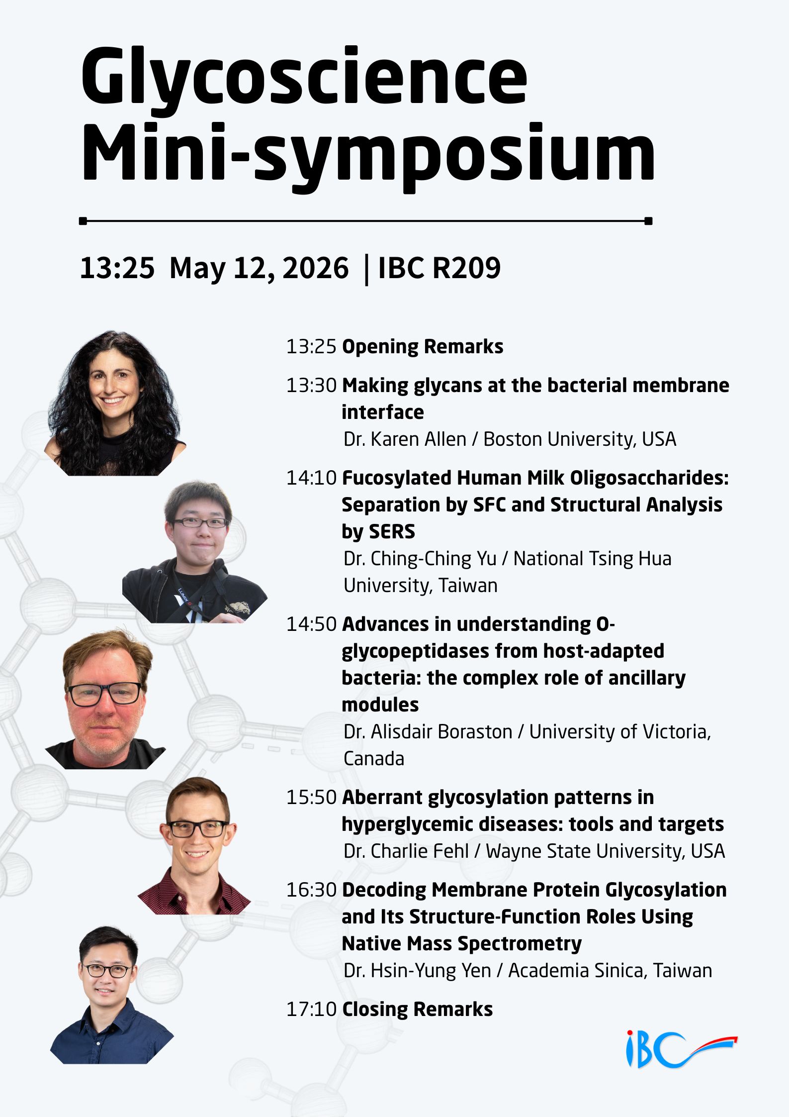 05/12 Glycoscience Mini-symposium