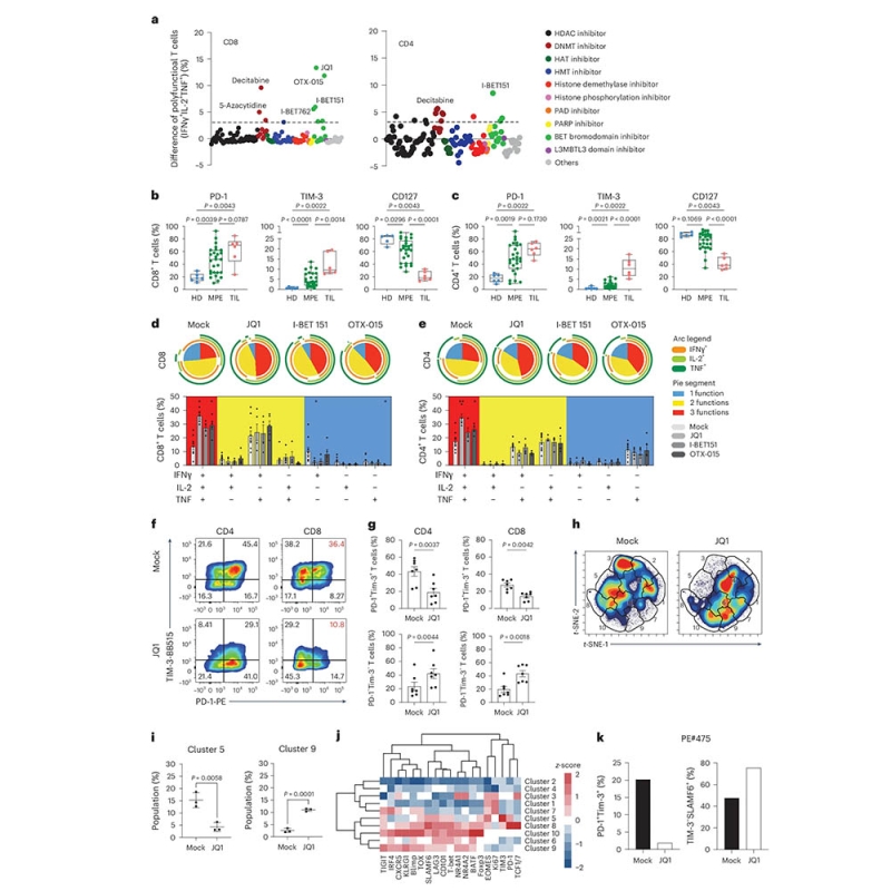 Epigenetic reprogramming of T cell metabolism restores function and enhances anti-tumor immunity in lung cancer