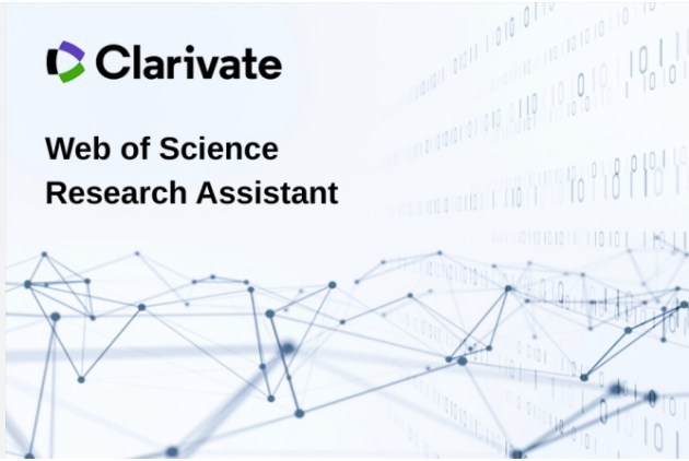 Web of Science Research Assistant is now available for trial through September 2, 2026.