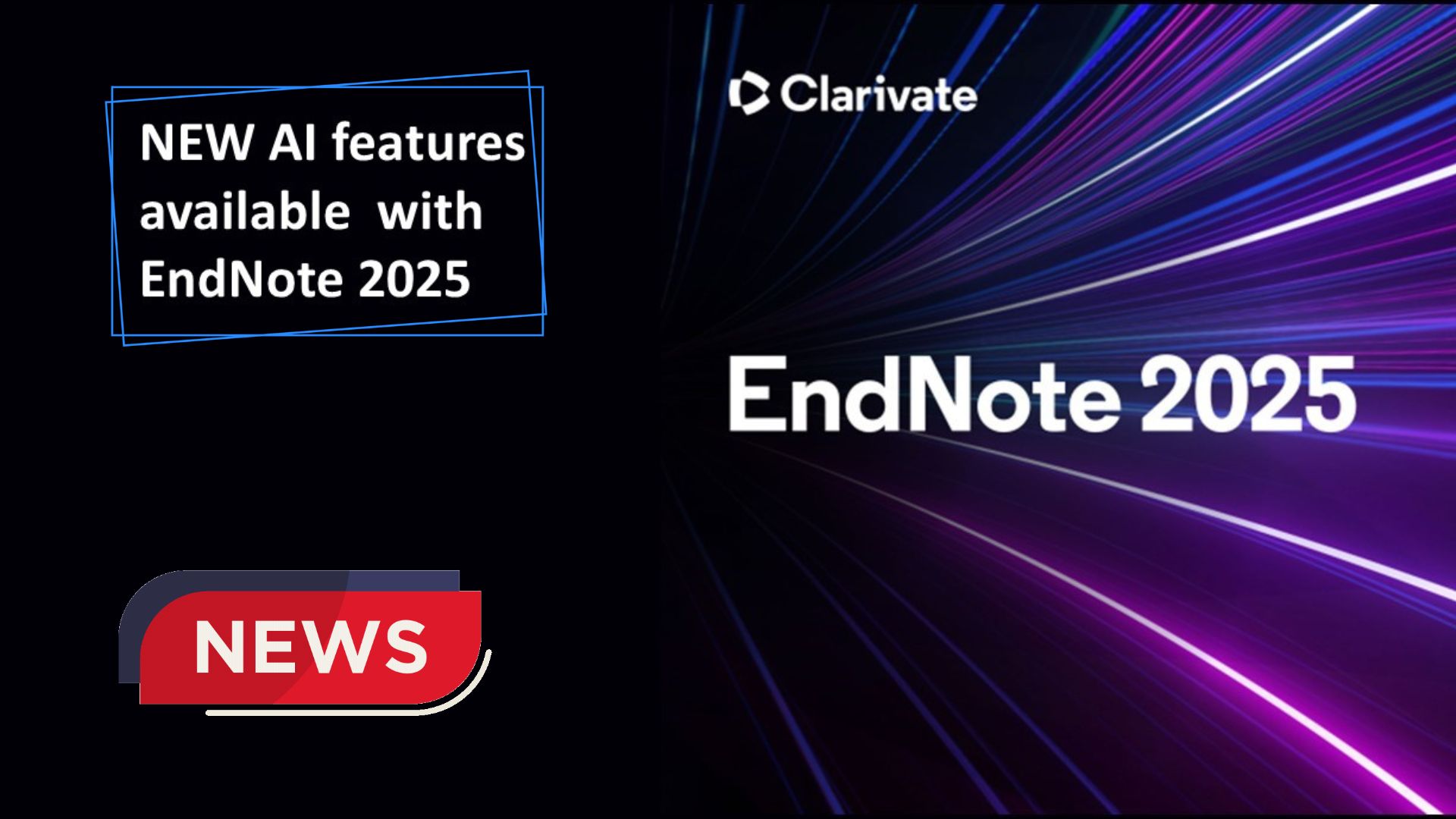 【新版本】Endnote 2025版本已發佈，歡迎多加利用。 圖片